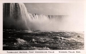 RPPC  Horseshoe Falls  Niagara Falls  Canada   Photo Postcard   c1930