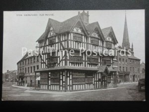 Old PC - Hereford Old House - showing 'City & County Dining & Refreshments'