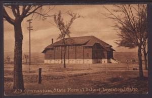 Gynmasium,State Normal School,Lewiston,ID Postcard