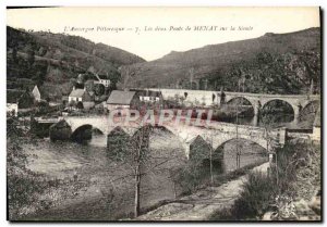 Old Postcard L & # 39Auvergne Picturesque Of The Two Of The Sioule Menat