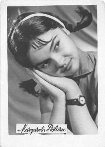B76090 margareta pislaru acteur actor 9x6cm