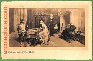 ah2505 - VINTAGE POSTCARD Postcards - CHESS (G.Induno) - 1925-