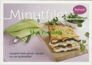 Food & Drink Postcard - Advertising - Recipe - Minutfilet, Danpo.dk - RR13794