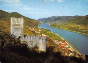 GG10296  ruine hinterhaus mit spitz a d d wachau  austria