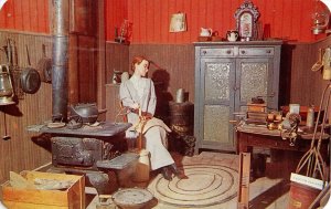 CO - Colorado Springs. Pikes Peak Ghost Town. 19th Century Kitchen