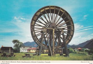 SOUTHEASTERN BRITISH COLUMBIA, Canada, 1950-60s; The Water Wheel, Fort Steele...