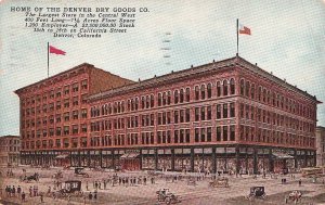 Postcard Home of Denver Dry Goods CO