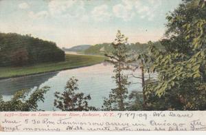 Scene on Lower Genesee River - Rochester, New York - pm 1909 - UDB