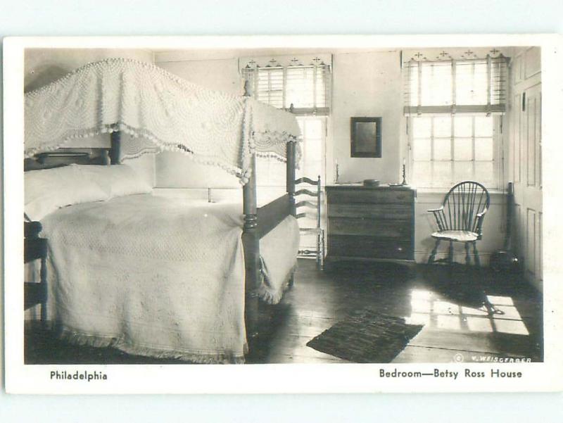 old rppc BETSY ROSS HOUSE Philadelphia Pennsylvania PA i6713