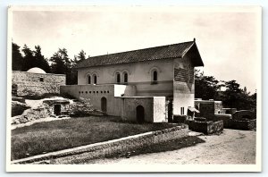 1940s HOLY LAND FOUNDATION NIJMEGEN NAZARETH RPPC POSTCARD P1619