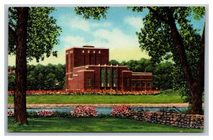 Iowa City Iowa Dramatic Arts Building University Of Iowa Postcard