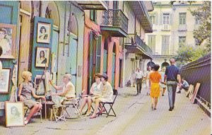 America Postcard - Pirate's Alley - New Orleans - Ref 64A