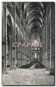 Old Postcard Rouen Cathedral