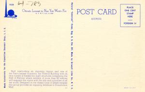 NY - New York World's Fair, 1939. Federal Area Exhibit Buildings  