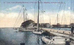 Inlet View Pavilion Hotel And Trolley Station, Atlantic City, New Jersey, USA...