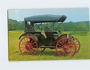 Postcard 1908 International Harvester Auto Buggy, Long Island, Plainview, N. Y.