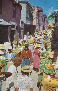 Barbados Bridgetown Typical Vegetable Market