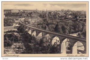 Railroad Tracks, Viaduc Du Nord, Luxembourg, 1900-1910s