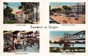 B92133 souvenir de  saigon vietnam horse chariot theatre bike