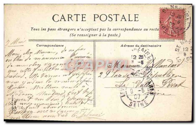 Old Postcard Poitiers Courthouse