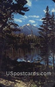 Long's Peak, Nymph Lake - Rocky Mountain National Park, Colorado CO