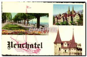 Old Postcard Neuchatel