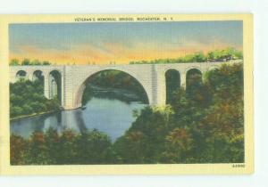 Unused Linen BRIDGE SCENE Rochester New York NY HQ9829