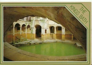 Somerset Postcard - Kings Bath - Roman Baths - Bath - Ref TZ8237