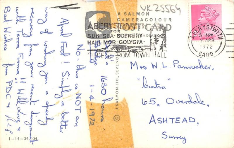 uk25564 devils bridge wales real photo uk