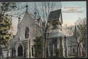 Canada Postcard - Holy Trinity Church (Anglican), Winnipeg, Manitoba  RT2053