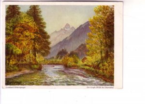 Eckertsperger, Bridge over River, Wilde Bei Oberstdorf, Germany