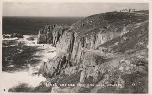 LAND'S END, FIRST AND LAST HOUSE, Cornwall - Vintage POSTCARD