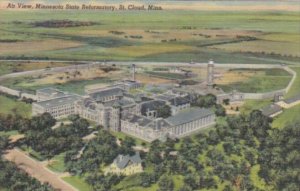 Minnesota St Cloud Air View Minnesota State Reformatory Curteich