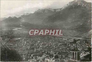 Modern Postcard Grenoble Beautiful French Alps Teleferique Bastille La Vallee...