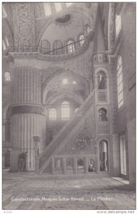 RP: Constantinople , Turkey , 00-10s : Interior Mosquee Sultan Ahmed .- Le Mi...