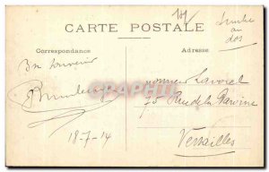 Old Postcard Saint Aubin sur Mer Effects waves