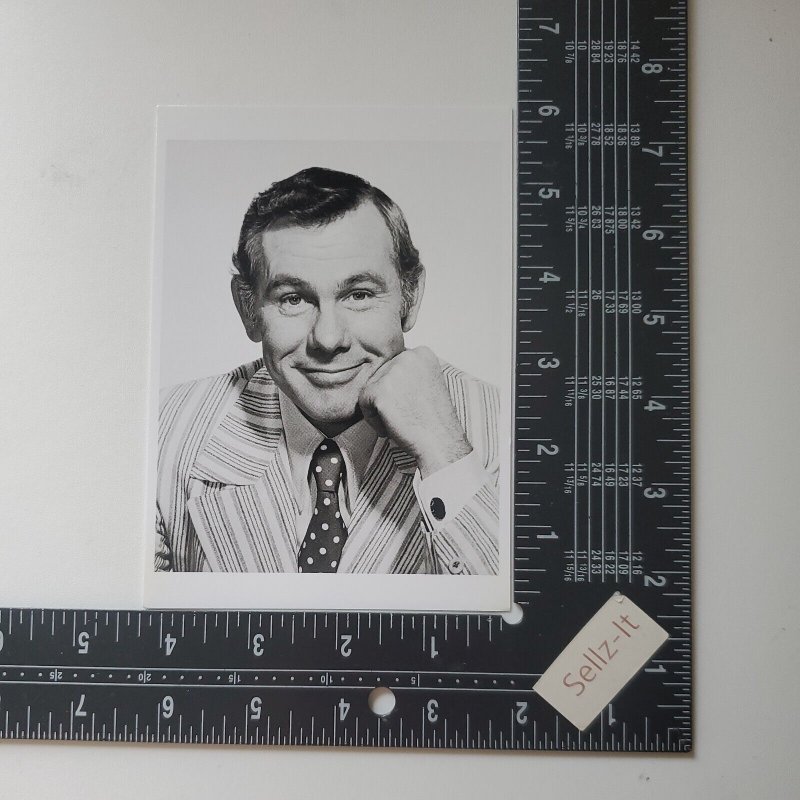 Johnny Carson 1970 Photo by Philippe Halsman Postcard