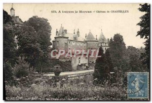 Old Postcard Chateau Chastellux Travers Morvan