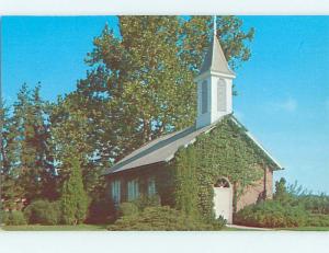 Unused Pre-1980 CHURCH SCENE Iowa City Iowa IA L3510@