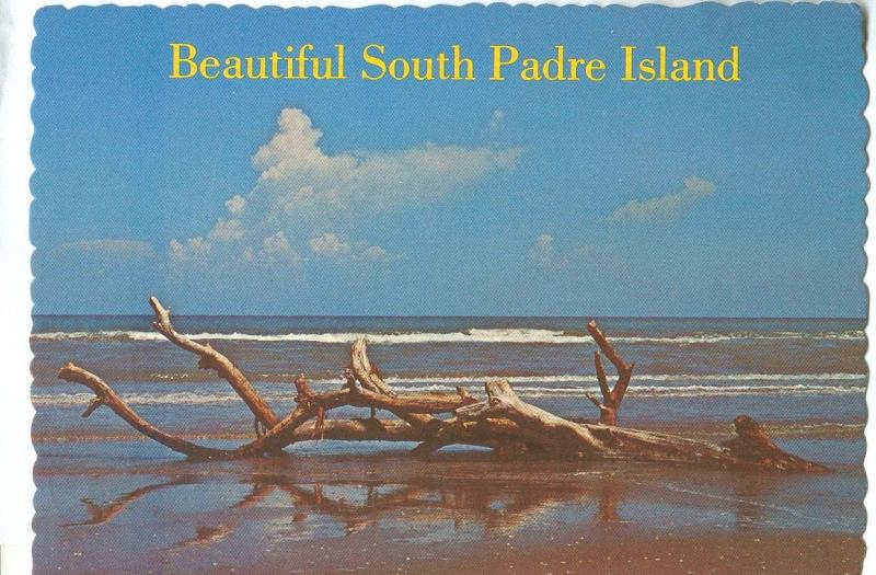 Beautiful South Padre Island, unused Postcard