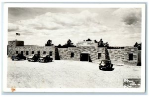 c1940's Black Hill Reptile Garden Bell Rapid City SD RPPC Photo Postcard