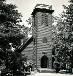1954 Rppc Real Photo Little Brown Church In The Vale Built In 1860 Nashua Iowa 
