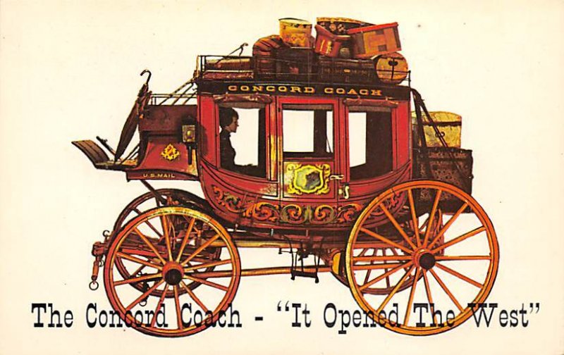 The Concorde coach â€“ it opened the West Stagecoach Unused 