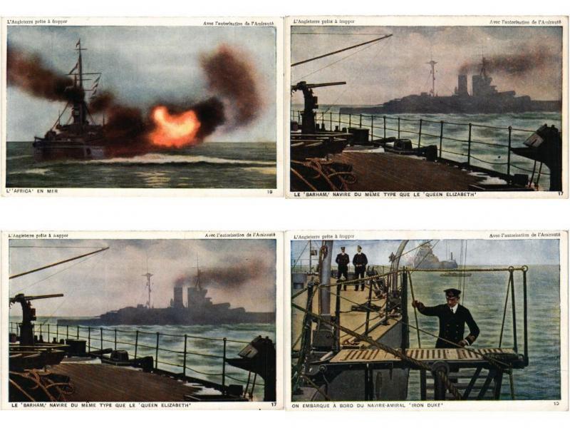 NAVIRE DE GUERRE ,WARSHIPS incl. GRÉCE & U.K. MILITAIRE NAVY SHIPS ,18 CPA 