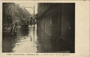 CPA CAEN - Crue de L'Orne - Rue de Vaucelles (140810)