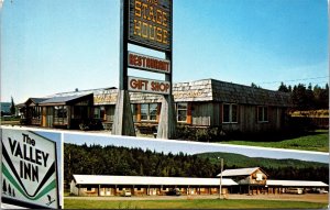 Vtg Aulac Wentworth New Brunswick Canada Stage House The Valley Inn Postcard