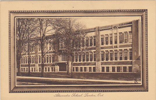 Canada Alexandra School London Ontario Tuck