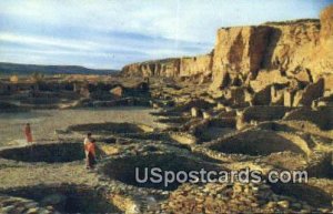 Pueblo Bonito Indian Ruins - Chaco Canyon National Monument, New Mexico NM  