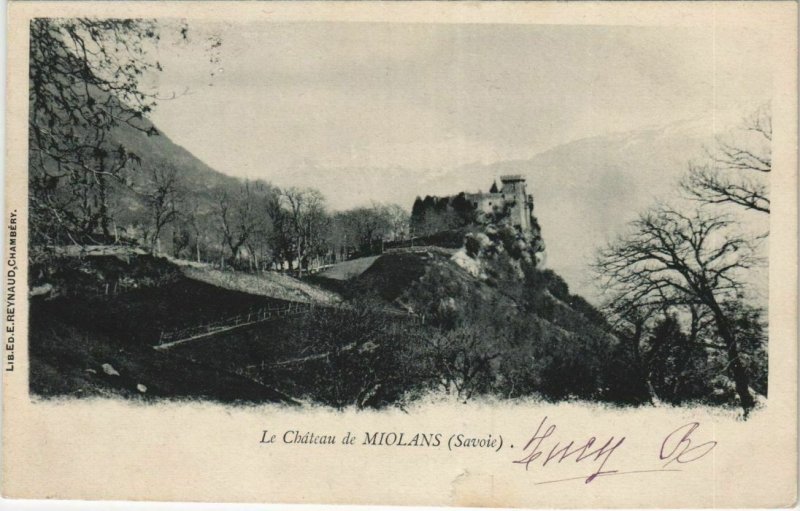 CPA Le Chateau de Miolans (1195752)