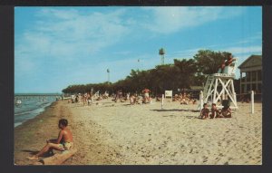 New York ROCHESTER Ontario Beach Park Favorite Bathing Beaches ~ Chrome